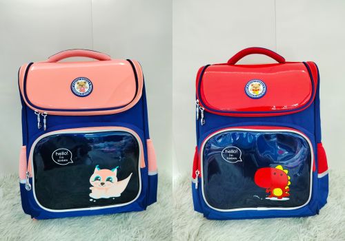 Ba Lô Học Sinh,Chống Gù Cao Cấp - Binbes ELV 2023 - Màu Hồng Đỏ