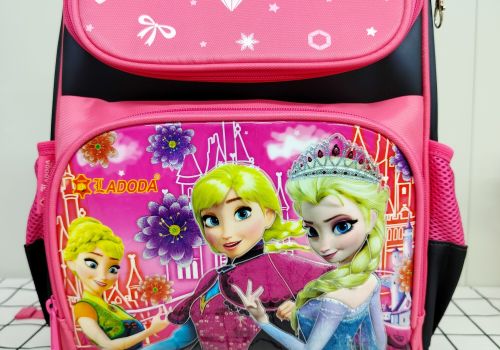 Ba lô chống gù cho bé - Balo C145 Hồng chính hãng LaDoDa