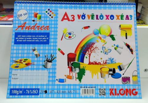 Vở Vẽ - Vở Chép Nhạc